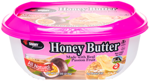 Honey Butter with Passion Fruit brings sweet and sour to all types of recipes.