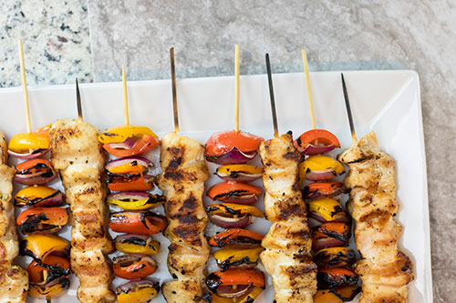 Grilled Chicken Kababs