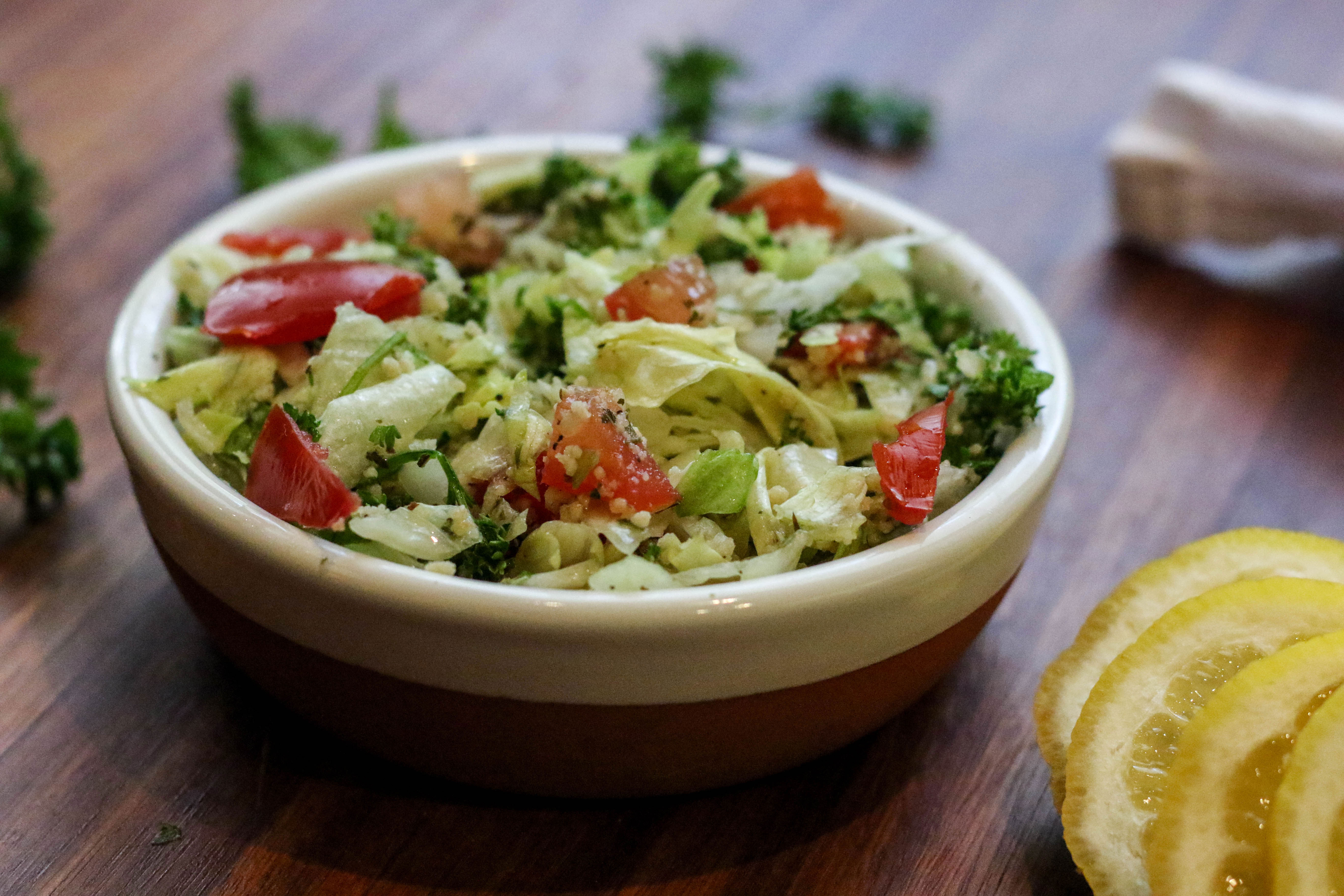 Tabouleh - Lebanese Salad - Chef Shamy