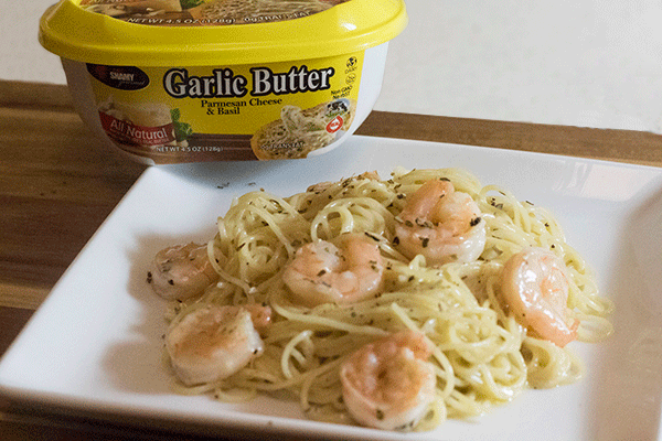 Chef Shamy Garlic Butter Cream Sauce with Shrimp Scampi