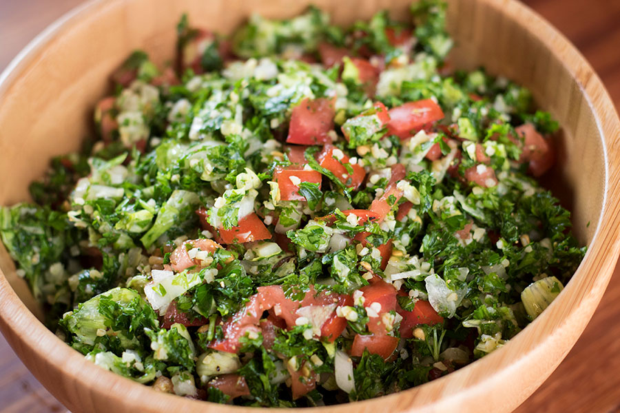 Tabouleh – Easy to Make Lebanese Salad – Chef Shamy