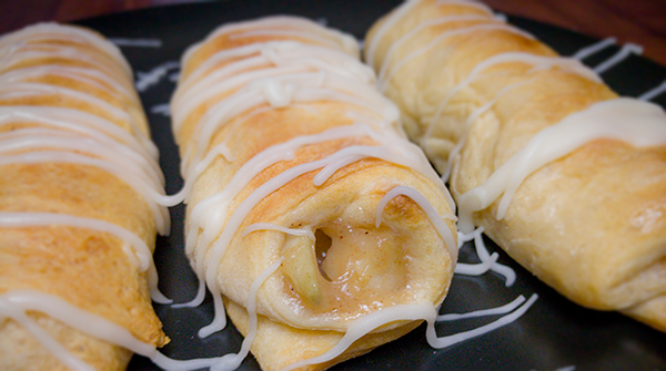 Chef Shamy Honey Butter Apple Pie Rollups