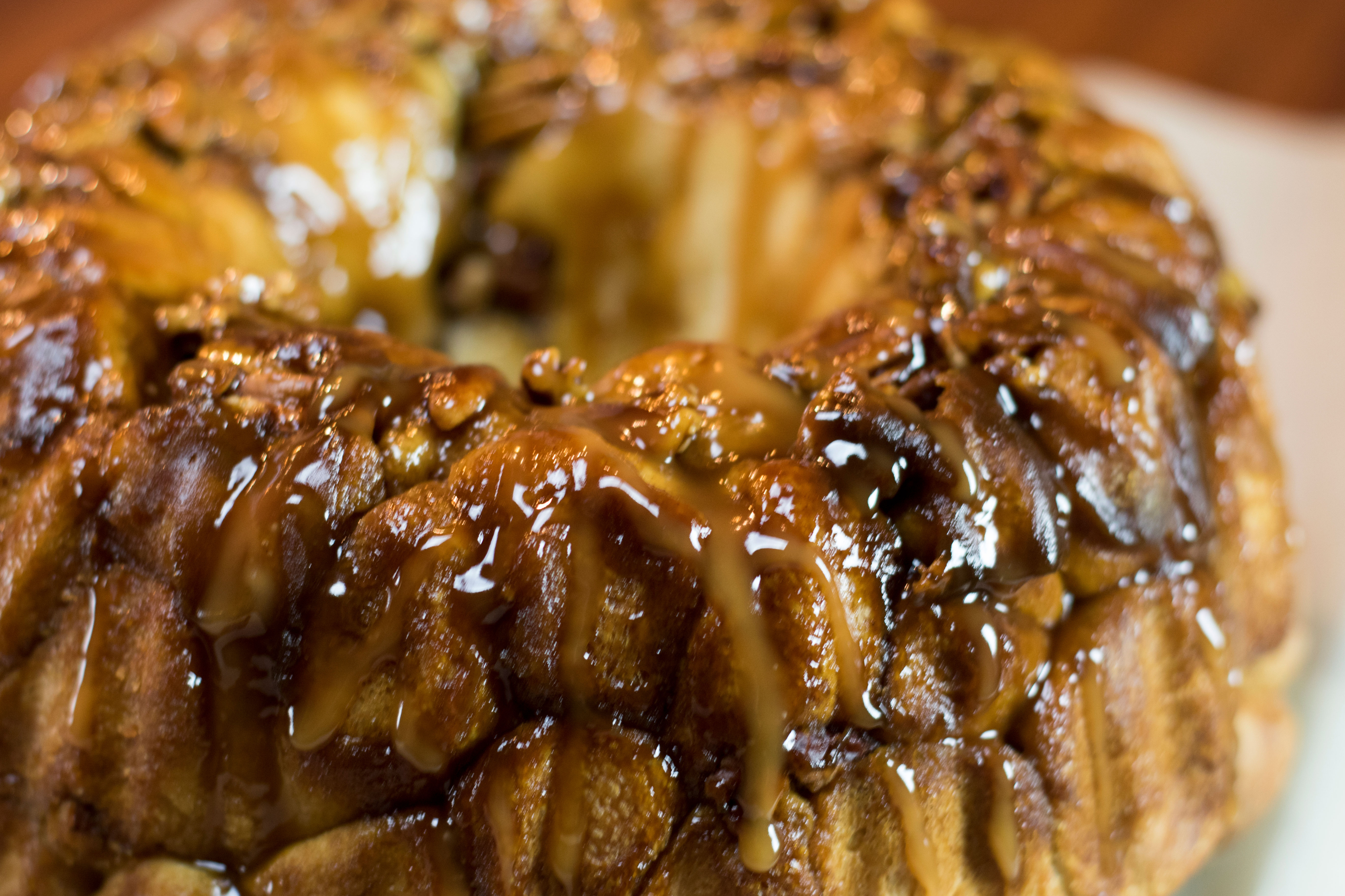 Honey Butter Carmel Pull-apart Monkey Bread Recipe