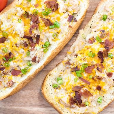 Try this stuffed bread at your next game night.