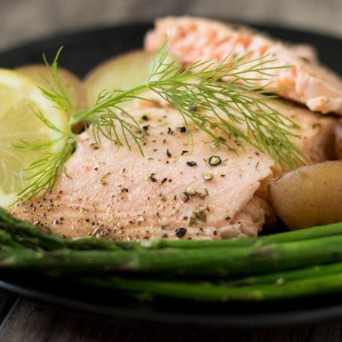 Create a quick, easy dinner tonight by topping your salmon with lemon dill saute butter.