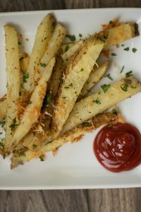 Baked Parmesan Garlic Fries