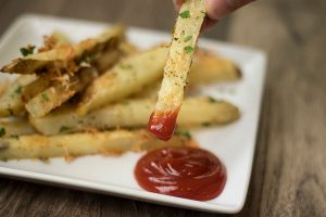 Baked Parmesan Garlic Fries