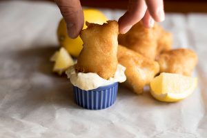 Beer Battered Halibut