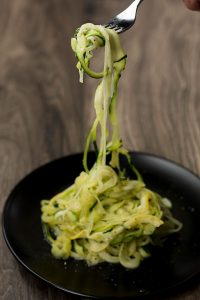 Zoodles Recipe - Garlic Zucchini Noodles