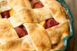 Strawberry Peach Pie