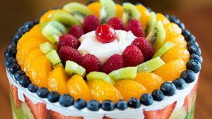 Fresh Fruit Trifle