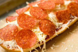 Garlic Bread Pizza Sandwich Recipe