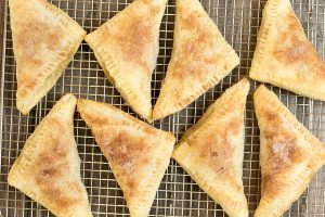 Puff Pastry Cinnamon Apple Turnovers