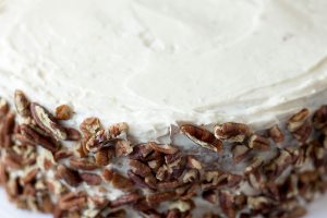 Carrot Cake with Cinnamon Cream Cheese Frosting