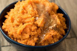 Cinnamon Mashed Sweet Potatoes