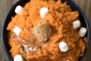 Cinnamon Mashed Sweet Potatoes