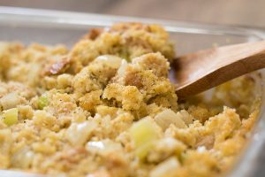 French Onion Cornbread Stuffing