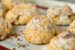 Garlic Cheddar Biscuits