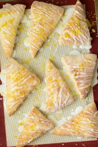 Vanilla Bean Lemon Scones