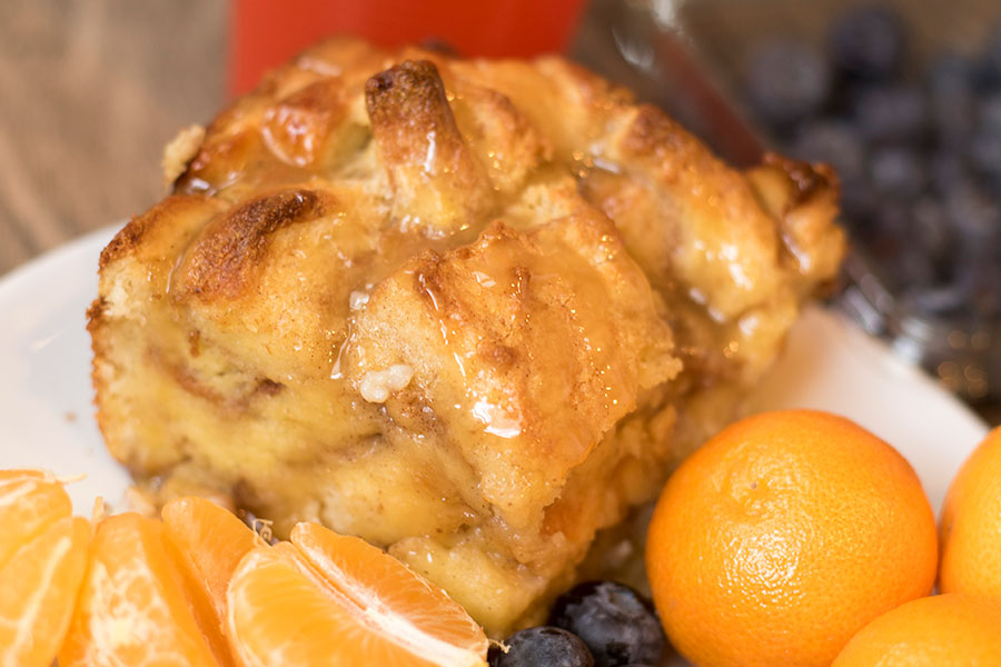 Wake up to a delicious breakfast with this Overnight Cinnamon French Toast Bake.