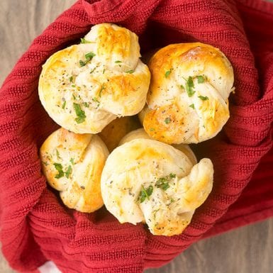 Parmesan Garlic Knots