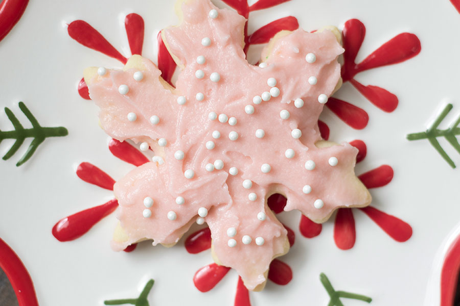 Your holiday sugar cookies won't be complete without this Strawberry Buttercream recipe.