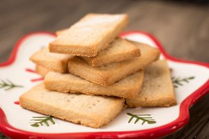 Strawberry Shortbread Cookies