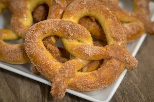 Cinnamon Brown Sugar Pretzels