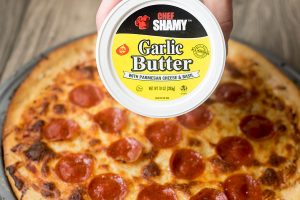 Garlic Butter Pizza Crust Chef Shamy