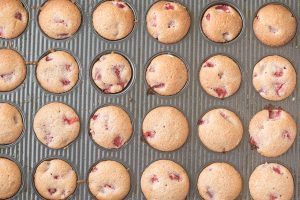Mini Strawberry Muffins