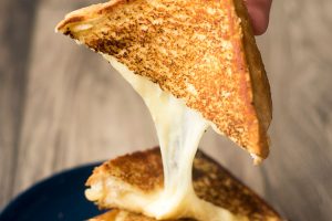 Garlic Butter Grilled Cheese Sandwich – Chef Shamy