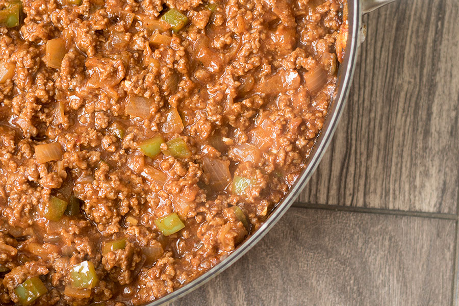 Homemade Garlic Sloppy Joes