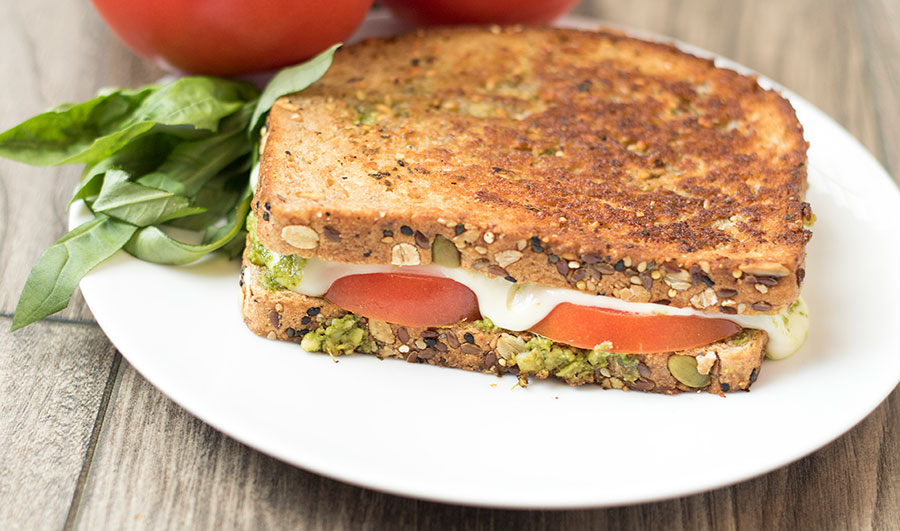 Caprese Grilled Cheese