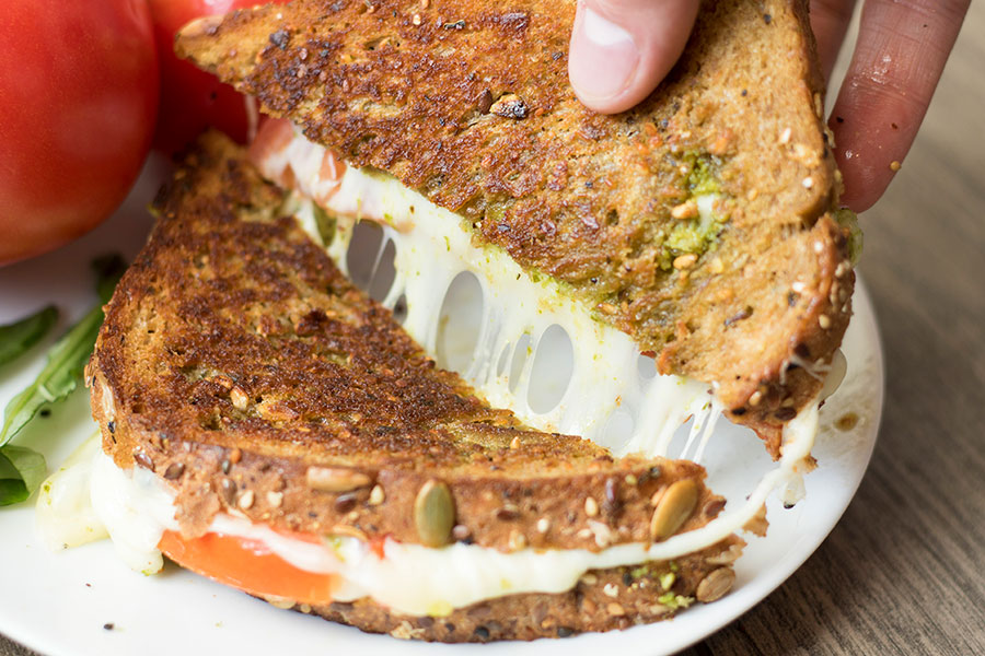 Caprese Grilled Cheese