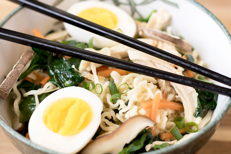 Quick Homemade Chicken Ramen