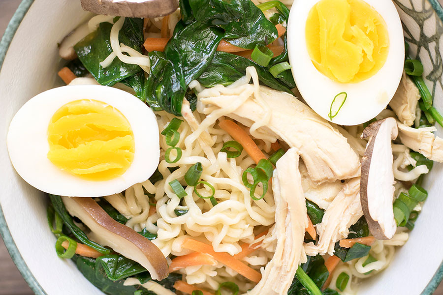 Quick Homemade Chicken Ramen