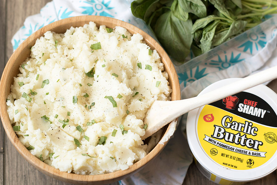 Instant Pot Garlic Butter Mashed Potatoes