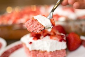 Strawberries and Cream Cake