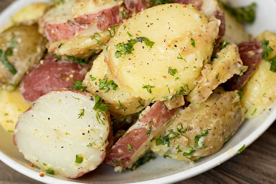 French Onion Potato Salad