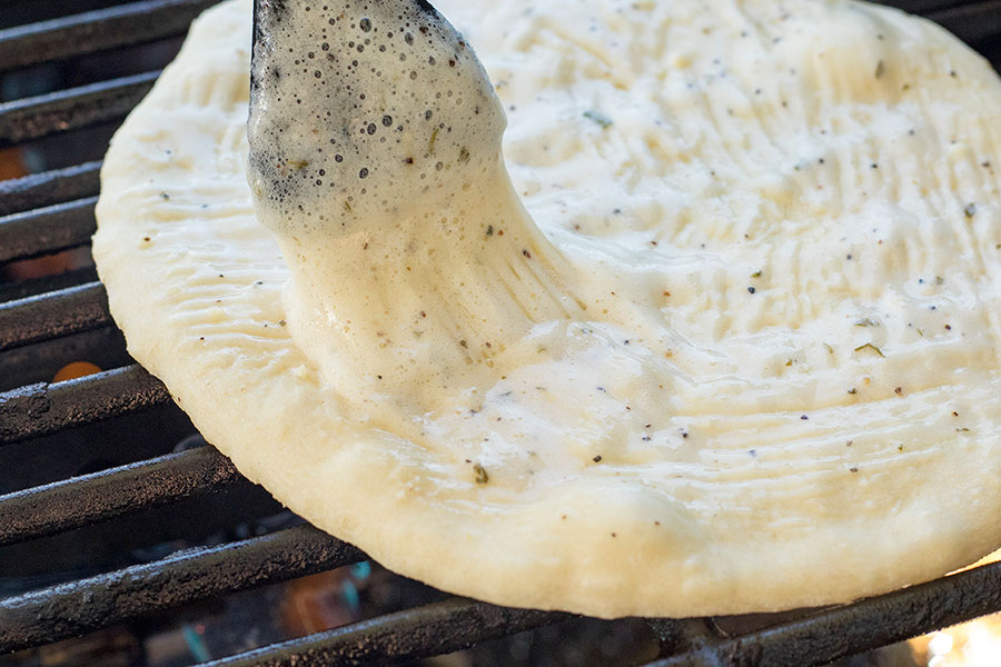 French Onion Grilled Flatbread