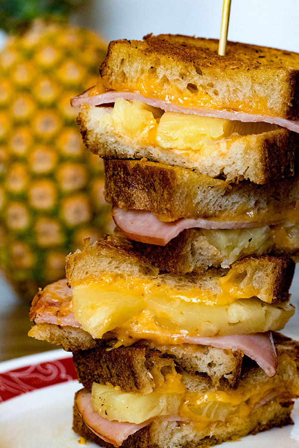 Hawaiian Grilled Cheese