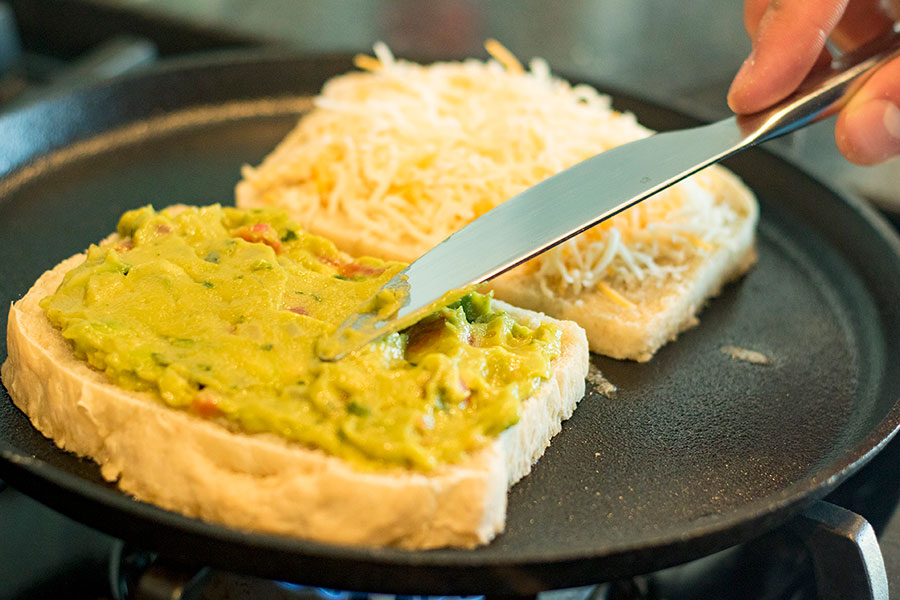 Guacamole Grilled Cheese