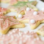 strawberry buttercream icing sugar cookies