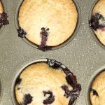 vanilla blueberry muffins