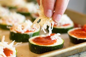 Zucchini Pizza Bites