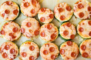 Zucchini Pizza Bites