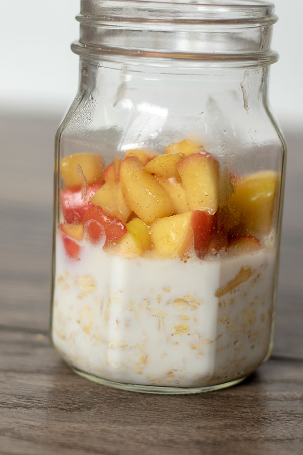 Apple Pie Overnight Oats