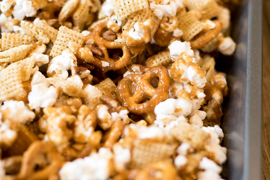 Caramel Corn Snack Mix