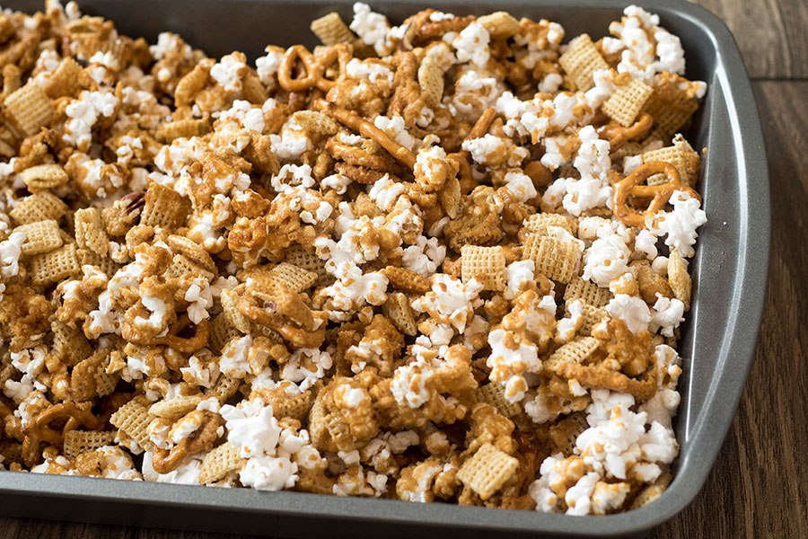 Caramel Corn Snack Mix