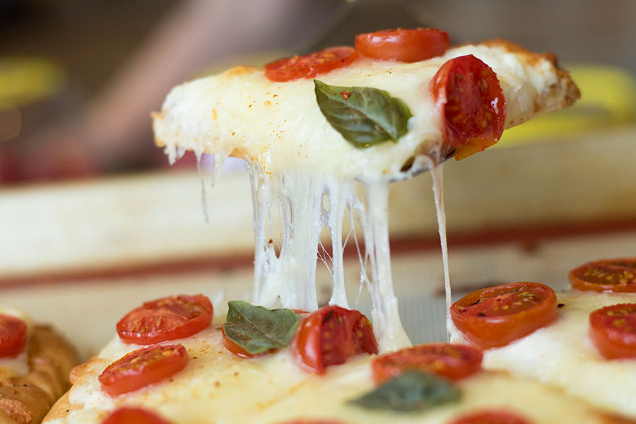 Garlic & Herb Tomato Flatbread